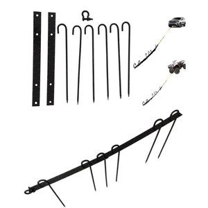 Recovery anchor land anchor  ATV Car Truck  + Spikes kit for Winch / Come Along